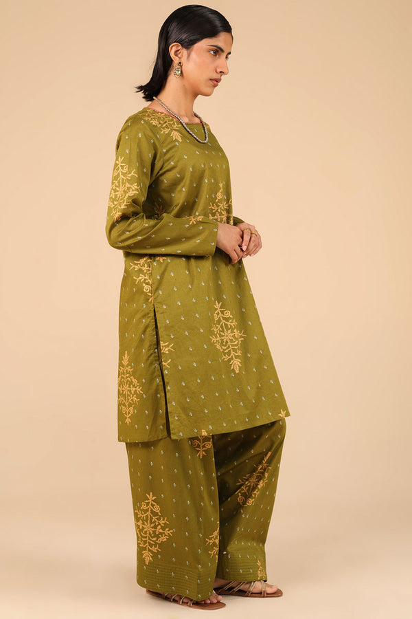 Printed Mukesh Muse Set