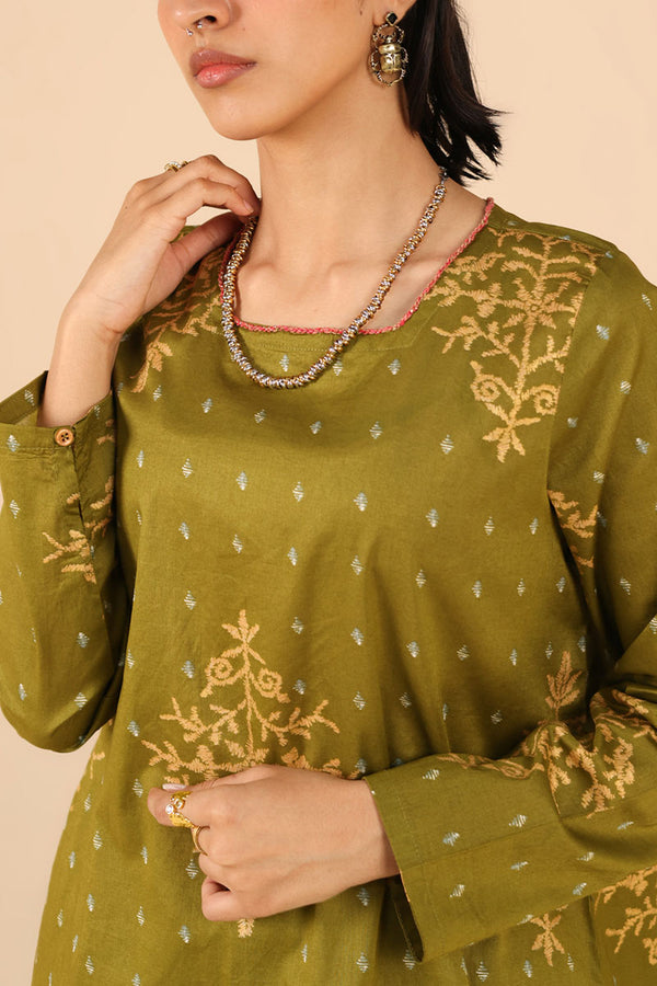 Printed Mukesh Muse Set