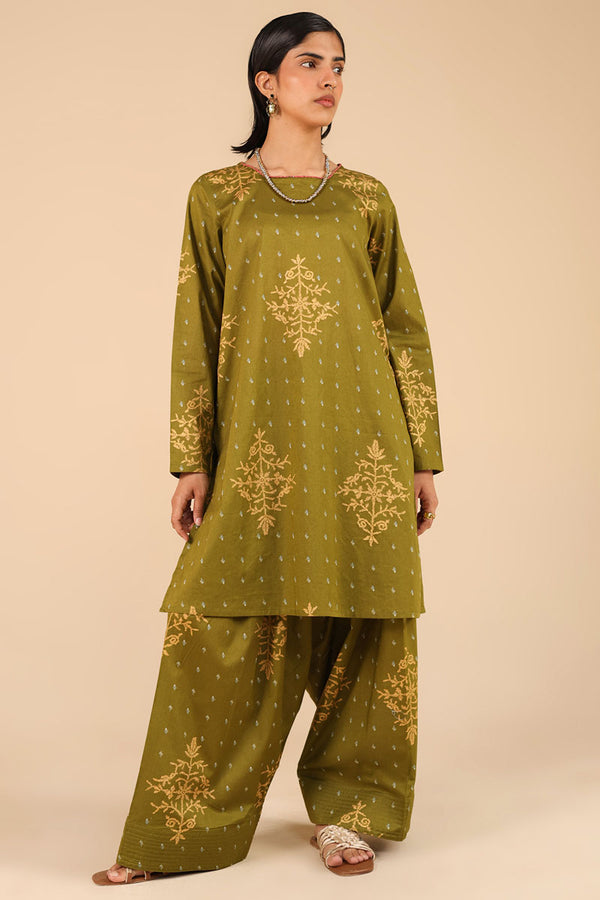 Printed Mukesh Muse Set