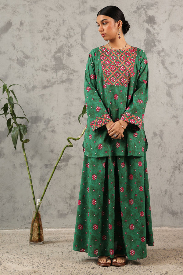 Sheehsakari Skirt Set