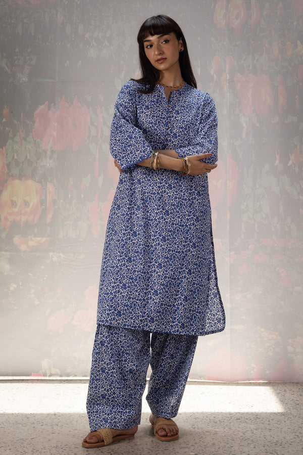 Printed Phulkari Edit Set