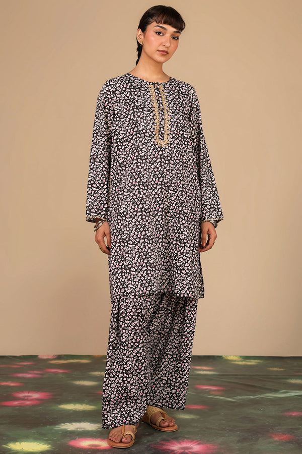 Phulkari Style Printed Set