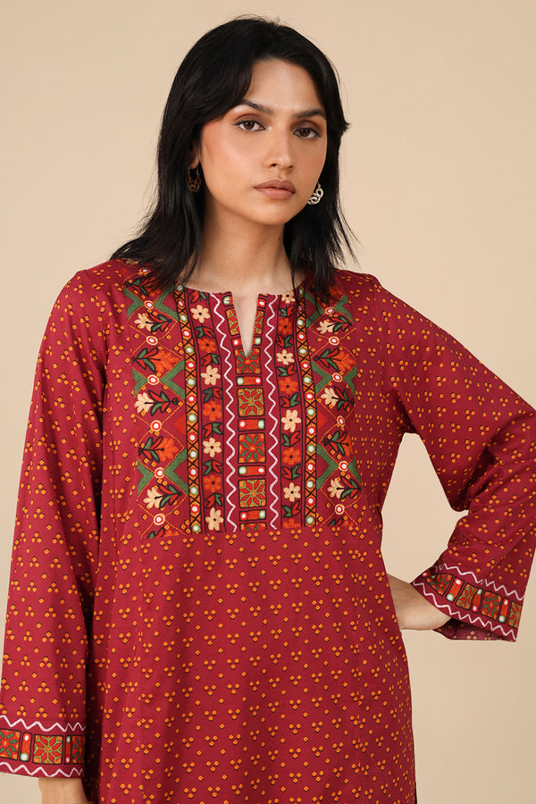 Printed Mosaic Duo-Set