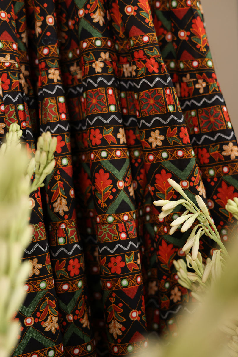 Mosaic Printed Dress