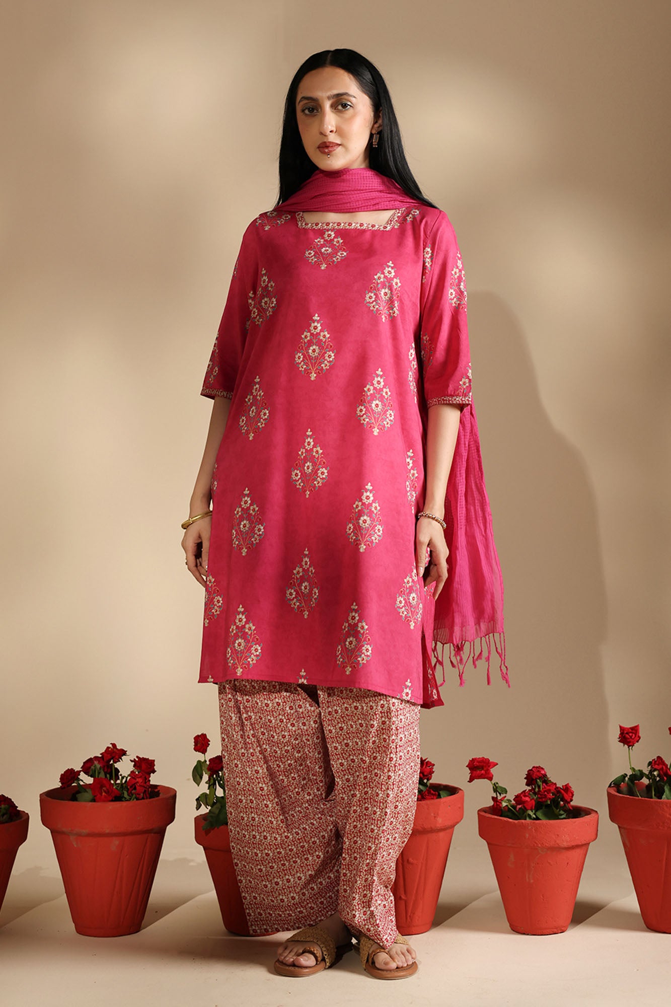 Berry Blossom Printed Set