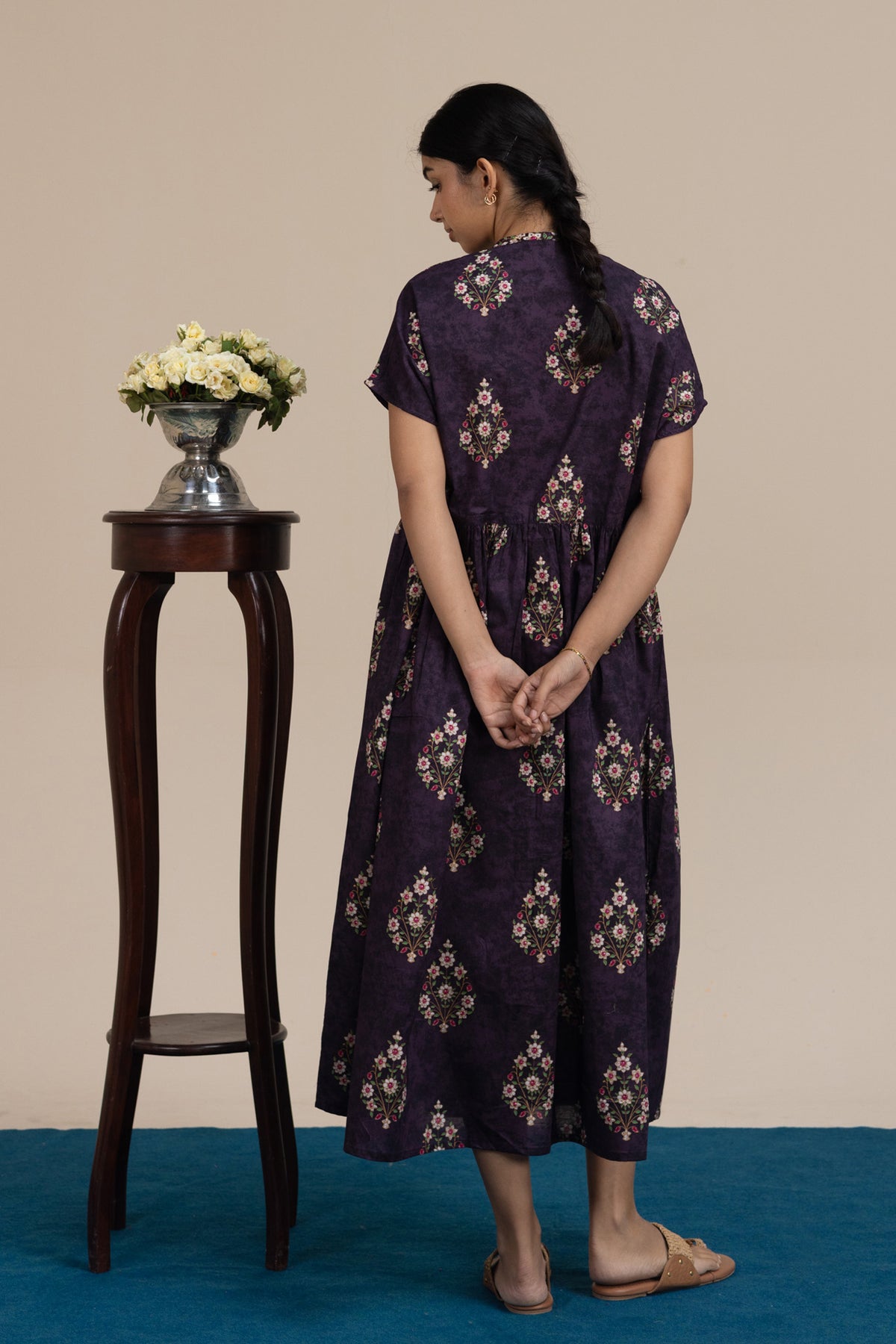 Phool Printed Dress