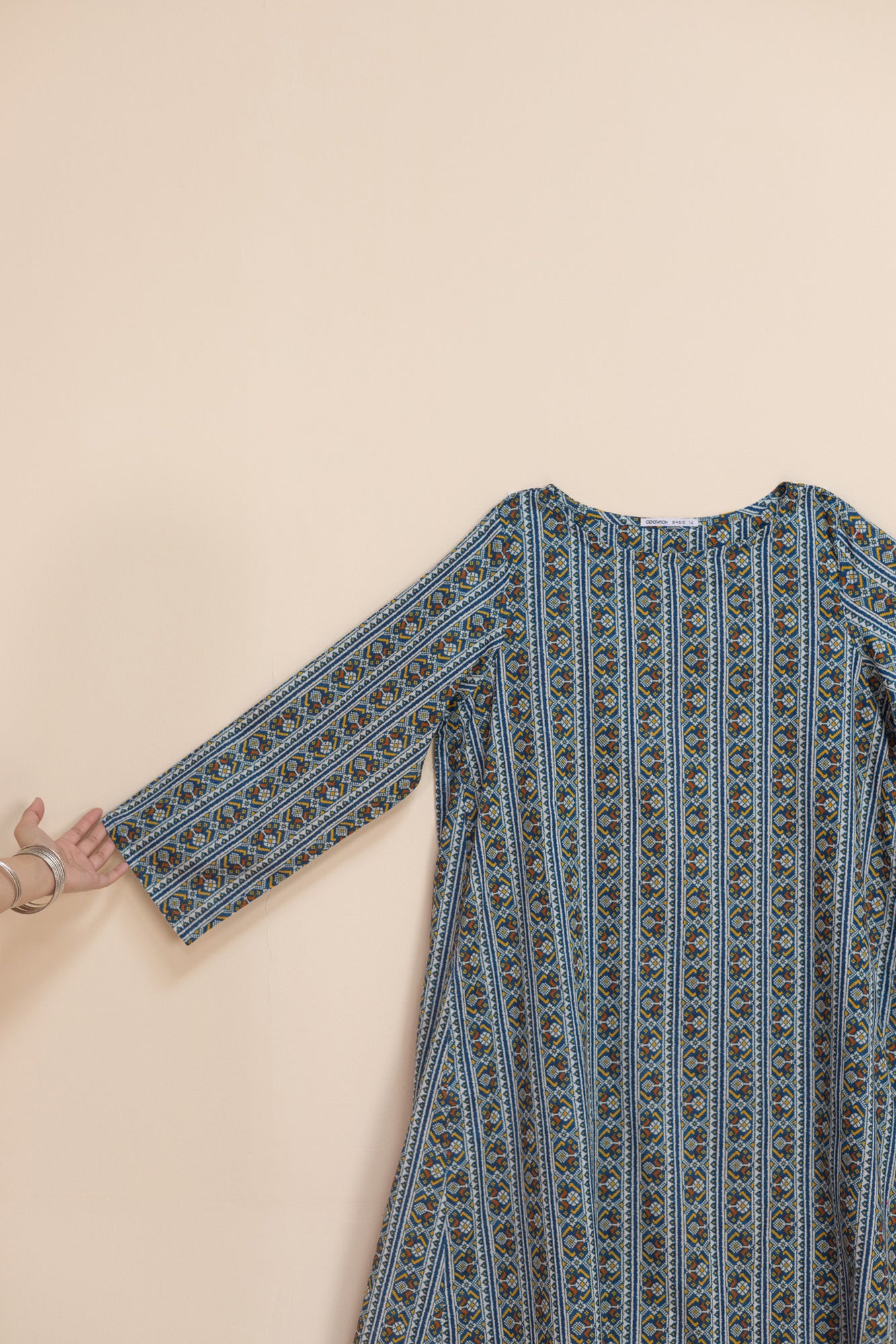 Bluebell Mosaic Shirt