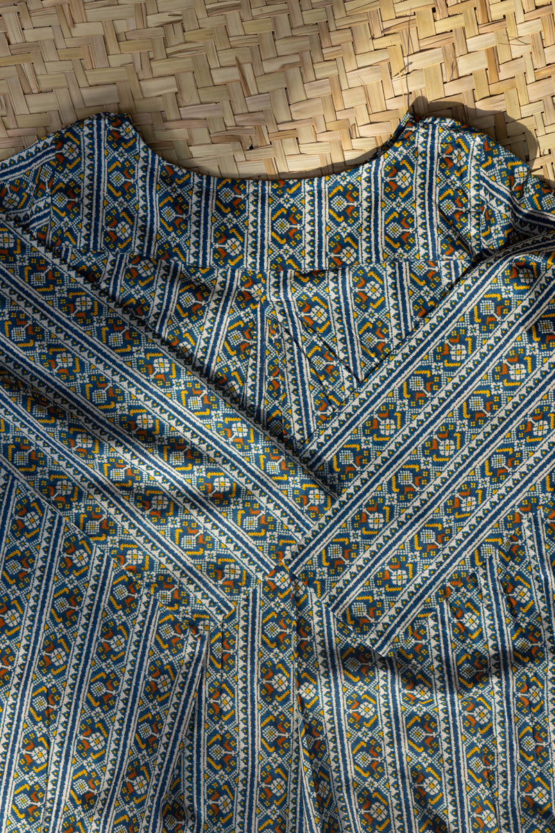 Bluebell Mosaic Shirt