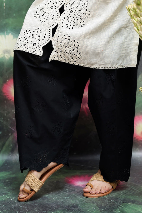 Classic-Fit Scalloped Shalwar