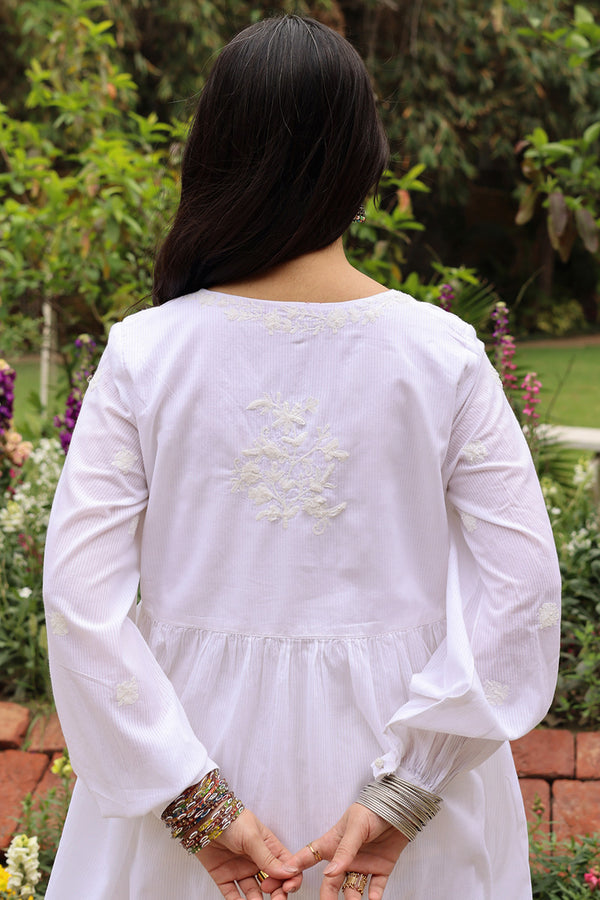 White Reverie Angrakha Set