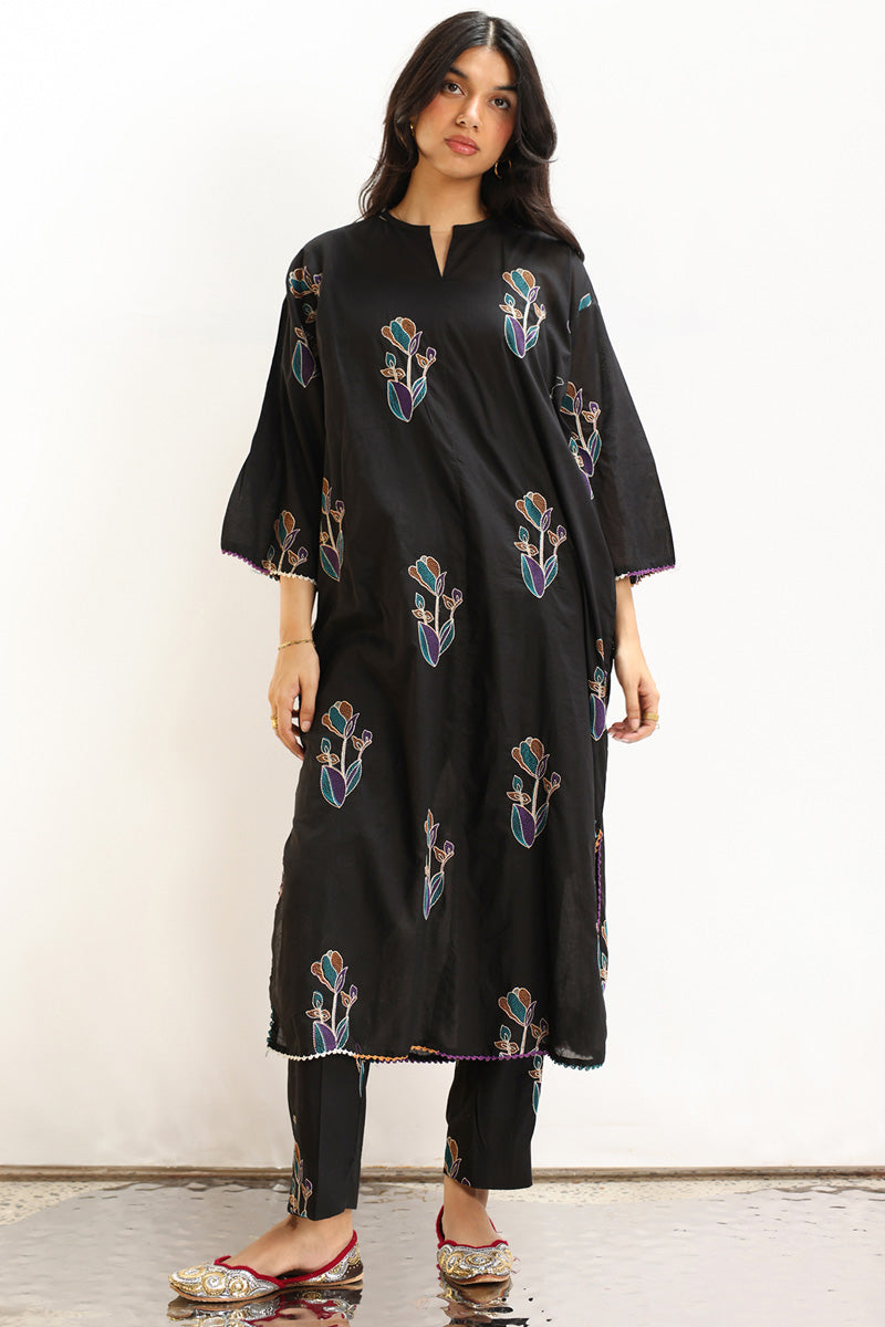 Phool Party Embroidered Set