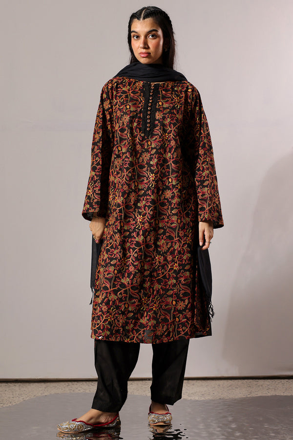 Embroidered Party 3-Piece Suit