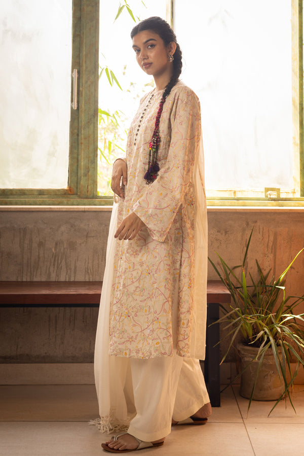 Embroidered Party 3-Piece Suit