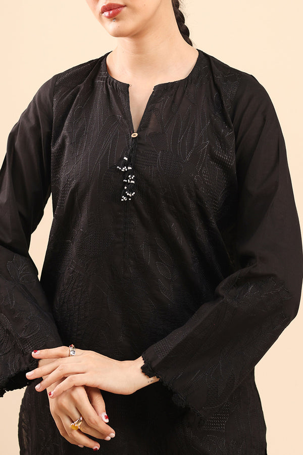 Self Embroidered Jungle Suit