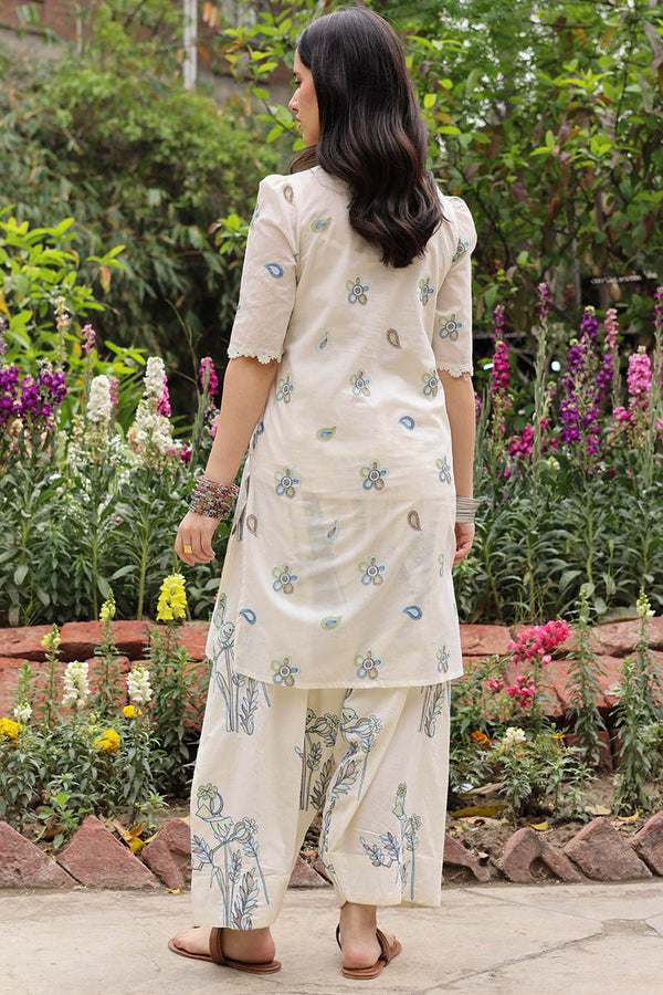 Bloomline Embroidered 3-Piece Set