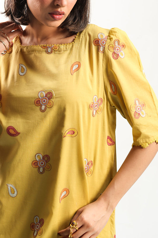 Bloomline Embroidered 3-Piece Set