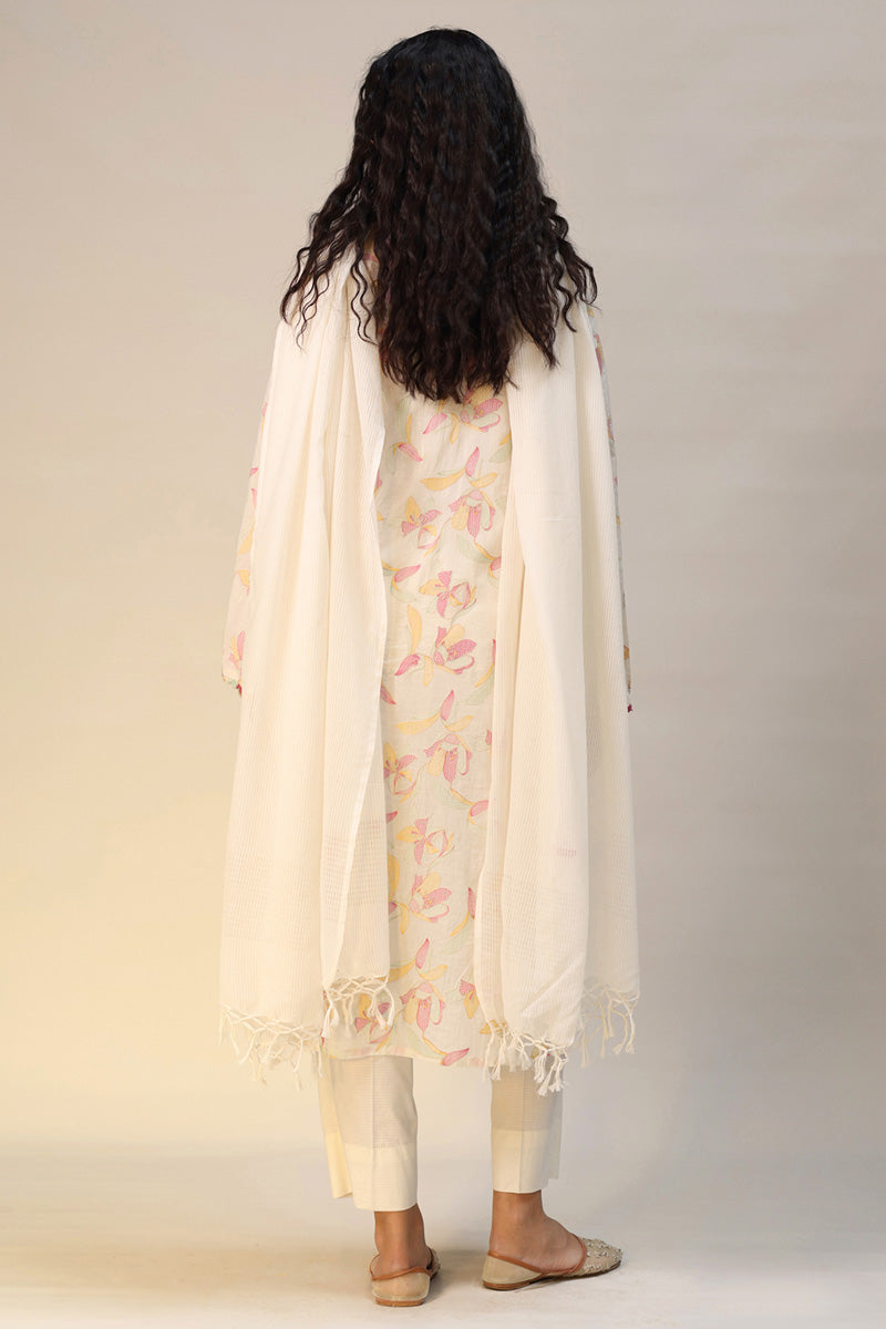 Floral Party Embroidered 3-Piece Suit
