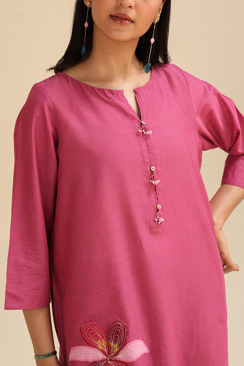 Phool Embroidered Set