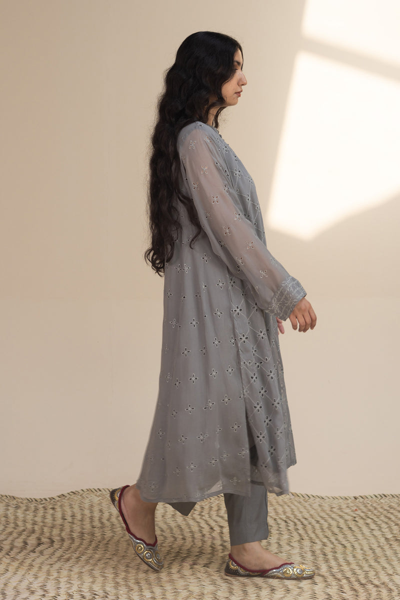 Blush Mist Schiffli Set