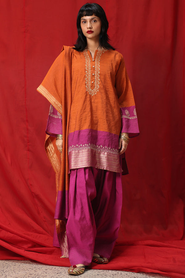 Mughal Opulence 3-Piece Ensemble