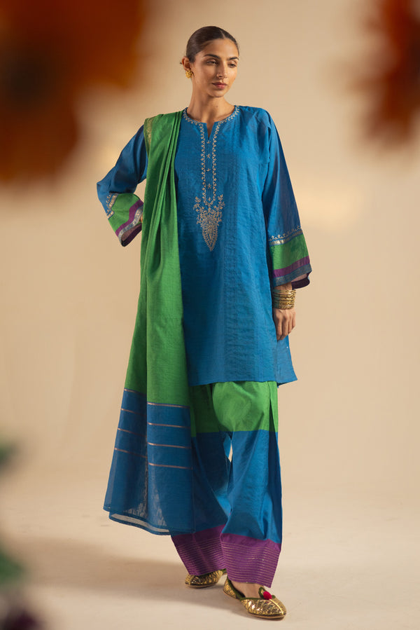 Mughal Aura Ember 3-Piece Set