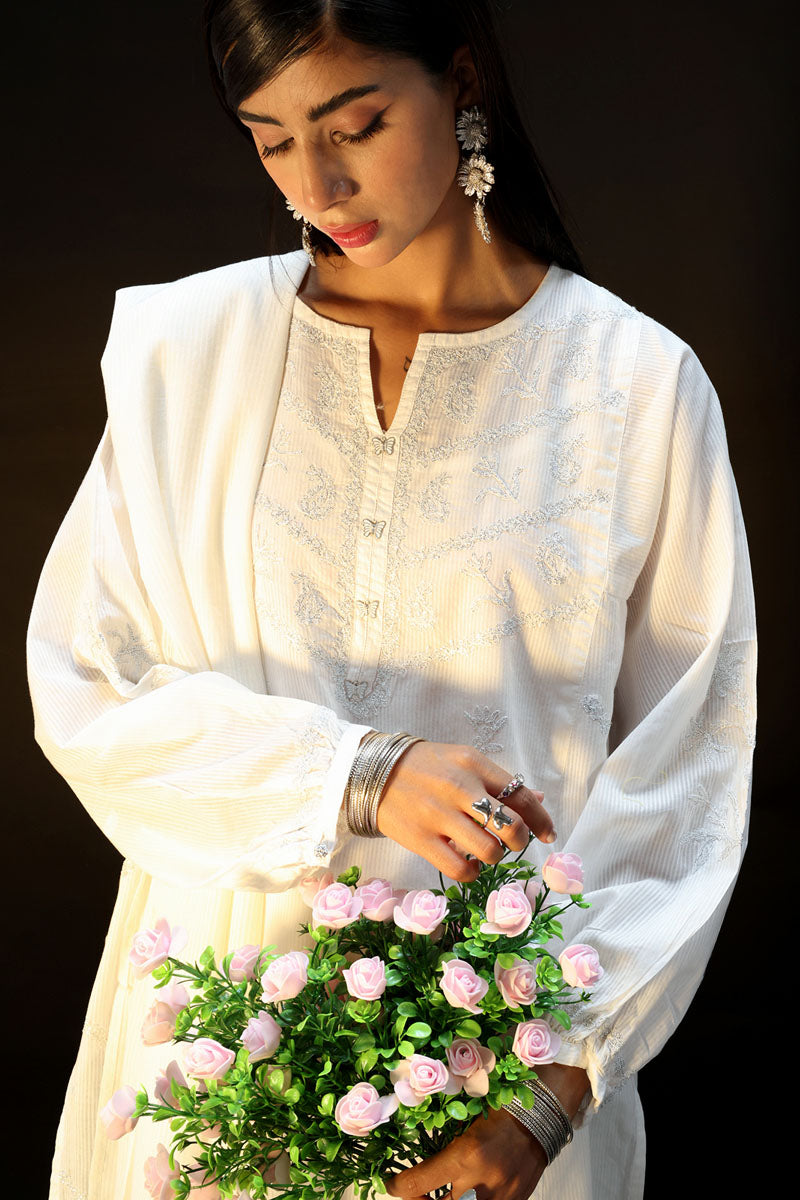 Ethereal Embroidered Ensemble