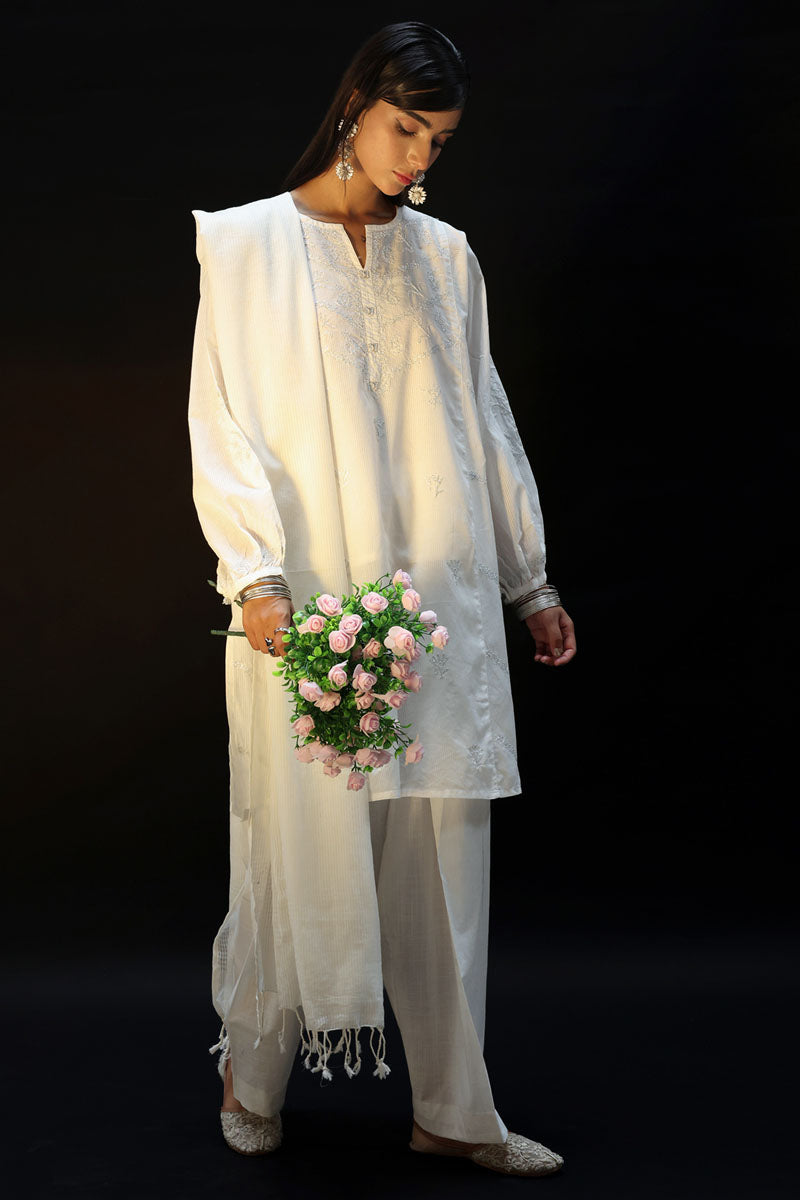 Ethereal Embroidered Ensemble