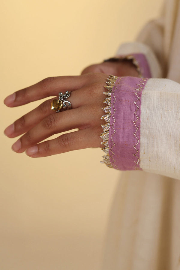 Embroidered Gota Flare 3-Piece Set