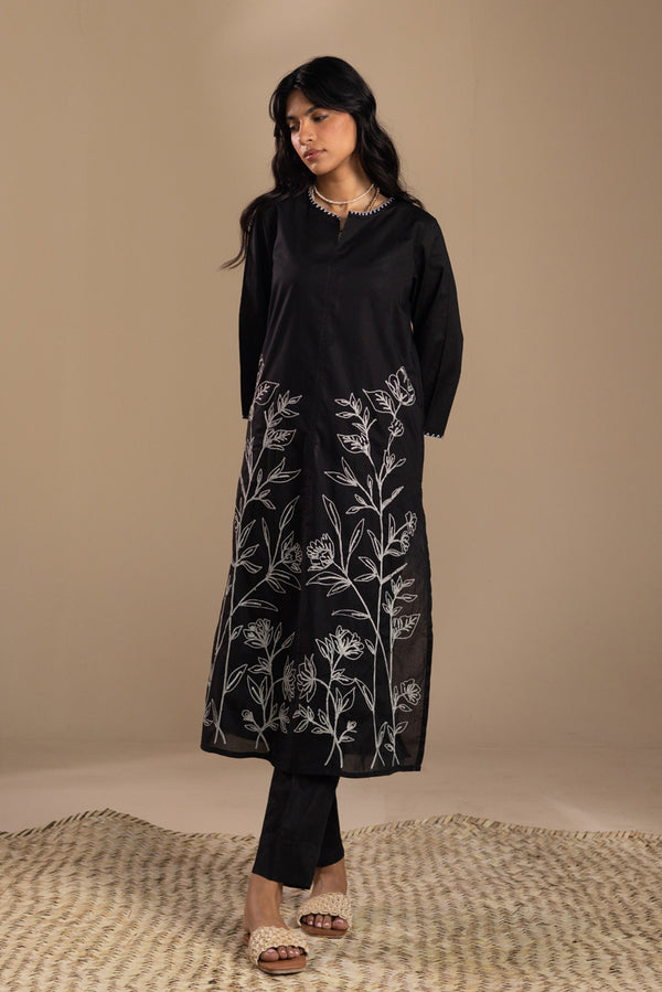 Marigold Embroidered Set