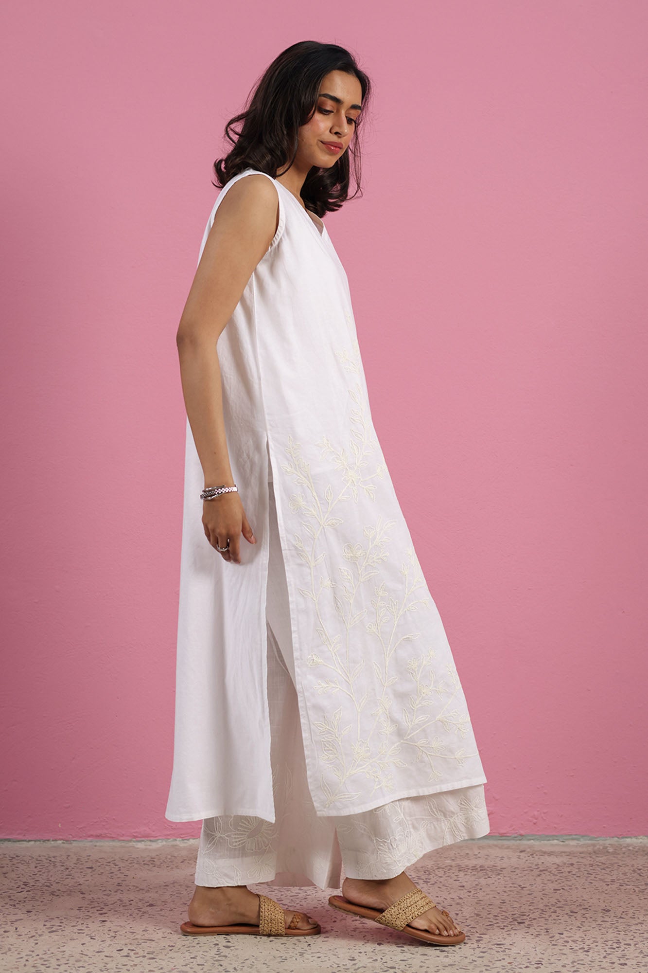 Pure Foam Embroidered Set