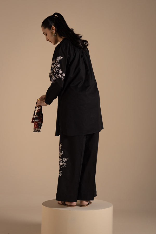 Embroidered Marigold Co-Ord Set