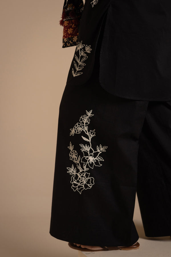 Embroidered Marigold Co-Ord Set