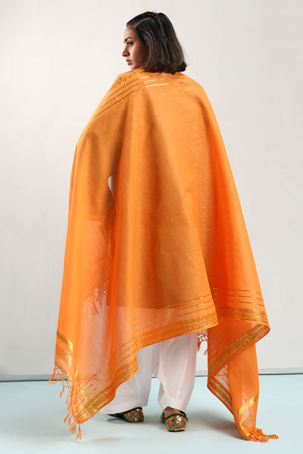 Lurex Line Dupatta