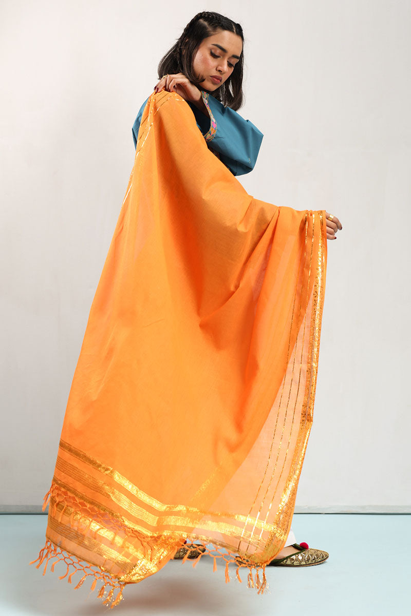Lurex Line Dupatta