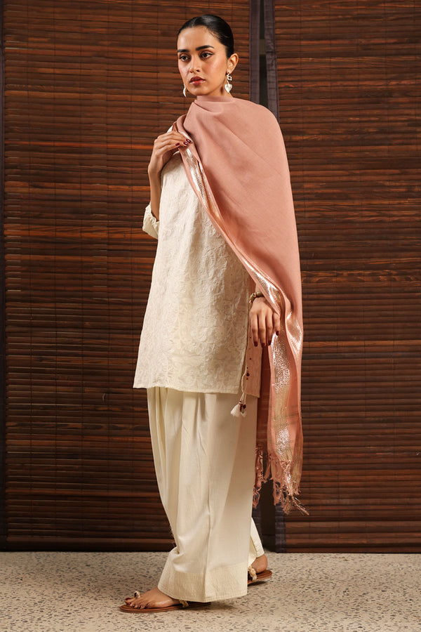 Lurex Line Dupatta