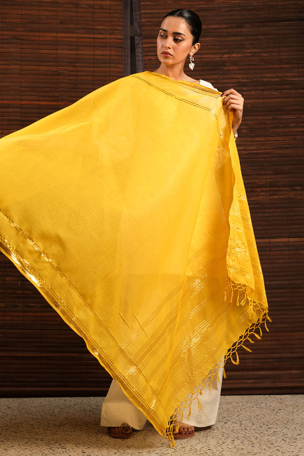 Lurex Line Dupatta