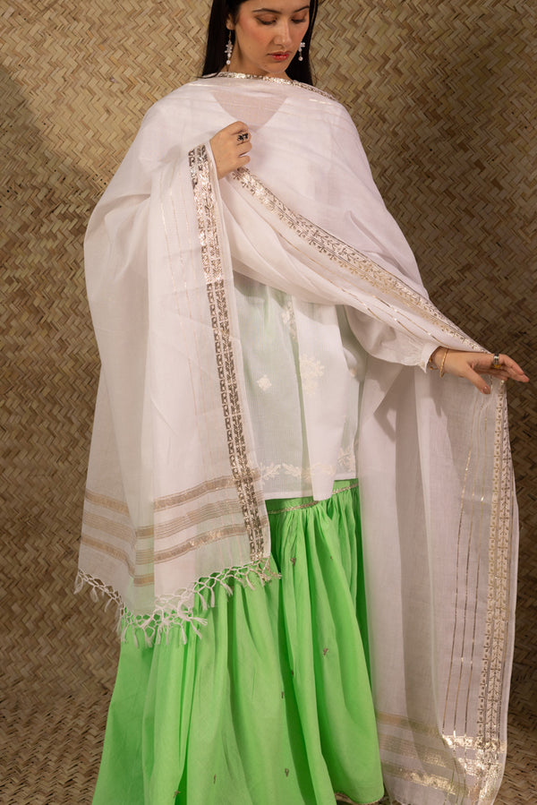 Lurex Line Dupatta