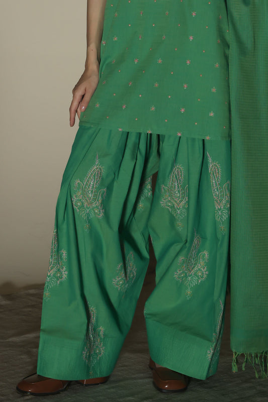 Embroidered 3-Piece Farshi Set