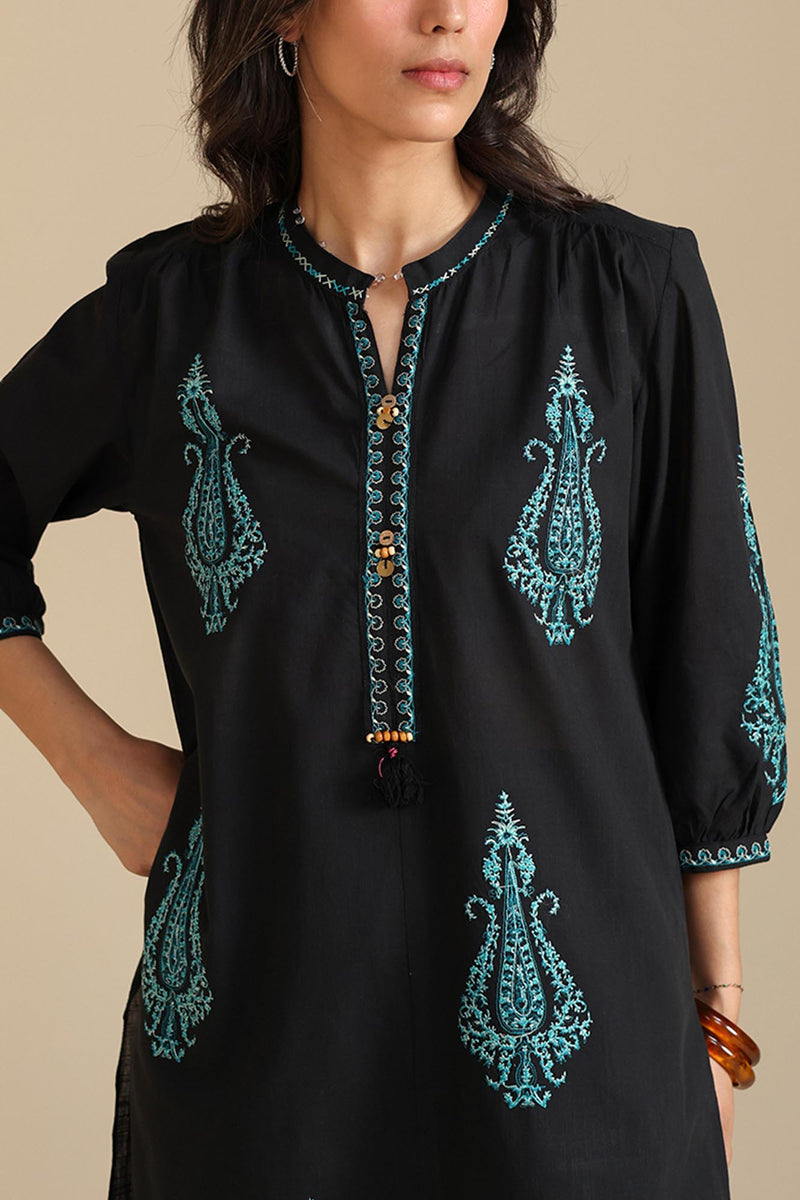Embroidered Gul 3-Piece Suit