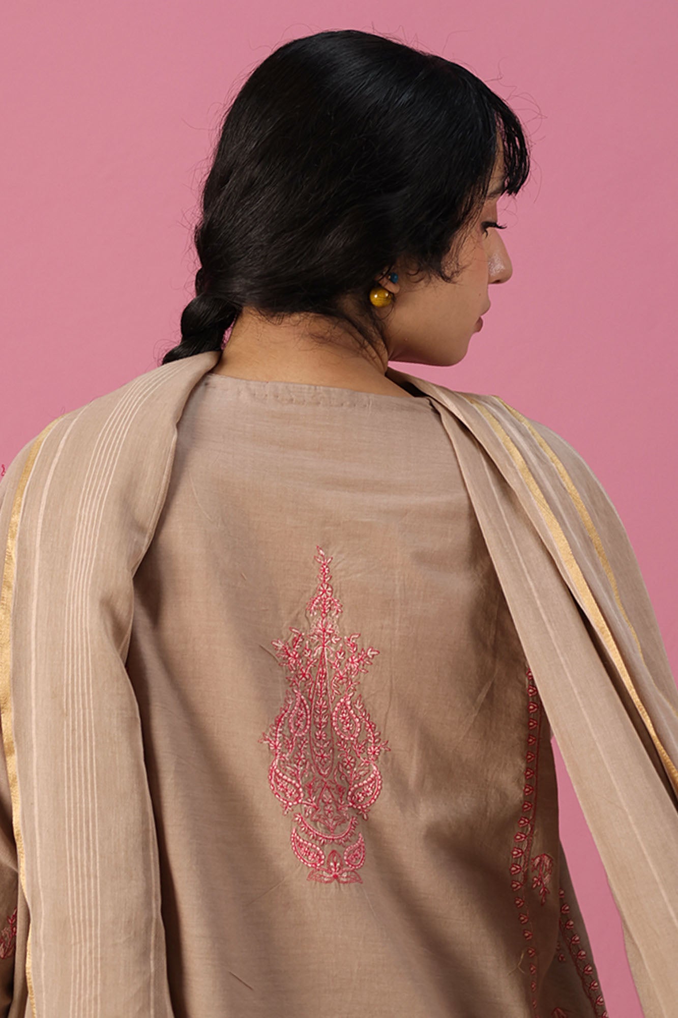 Embroidered Opulence 3-Piece Ensemble