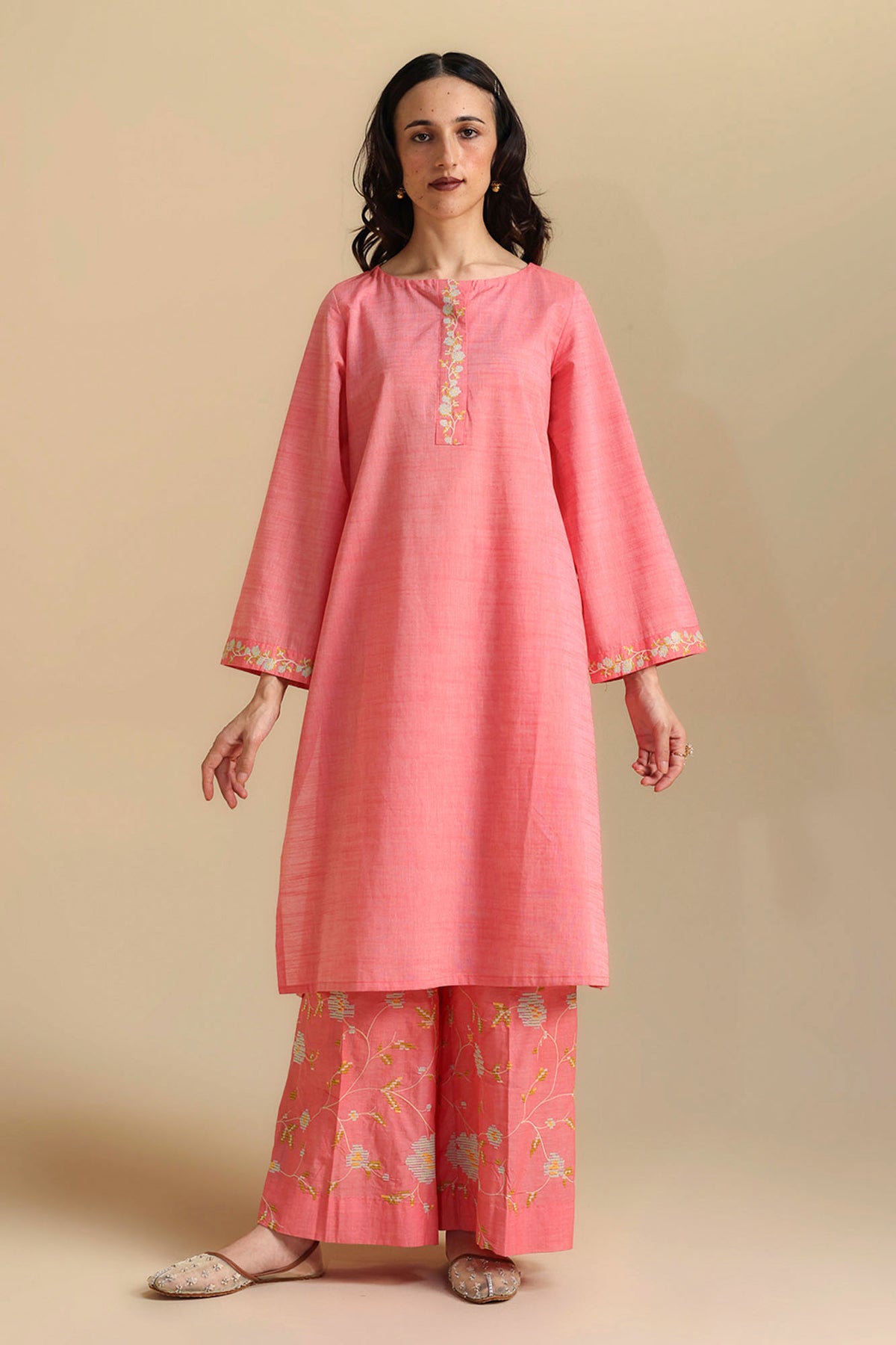 Embroidered Duo-Set