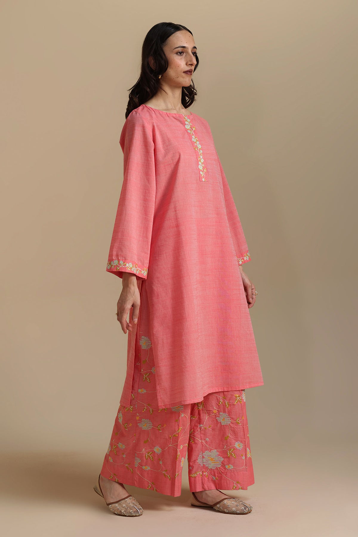 Embroidered Duo-Set