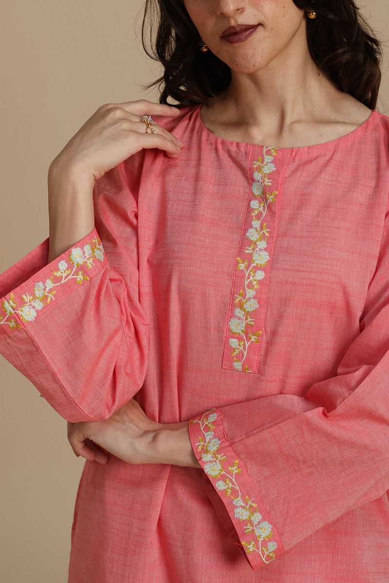 Embroidered Duo-Set