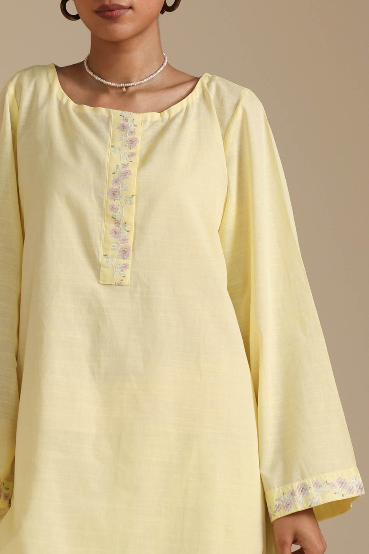 Embroidered Duo-Set