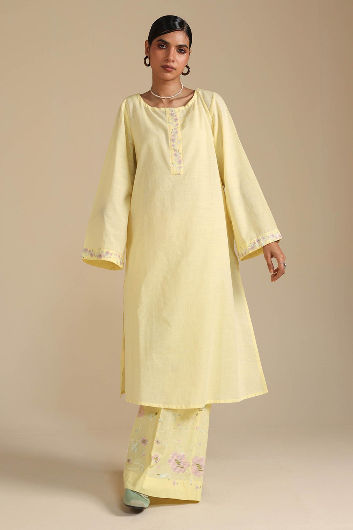 Embroidered Duo-Set