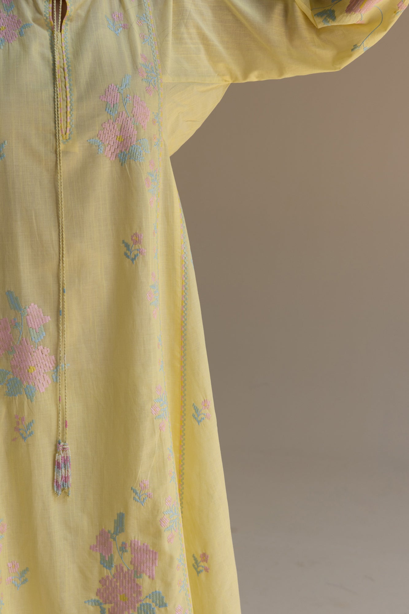 Embroidered Floral Harmony Set