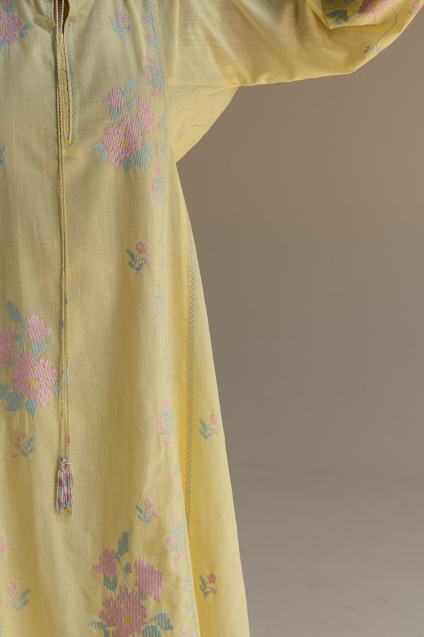 Embroidered Floral Harmony Set