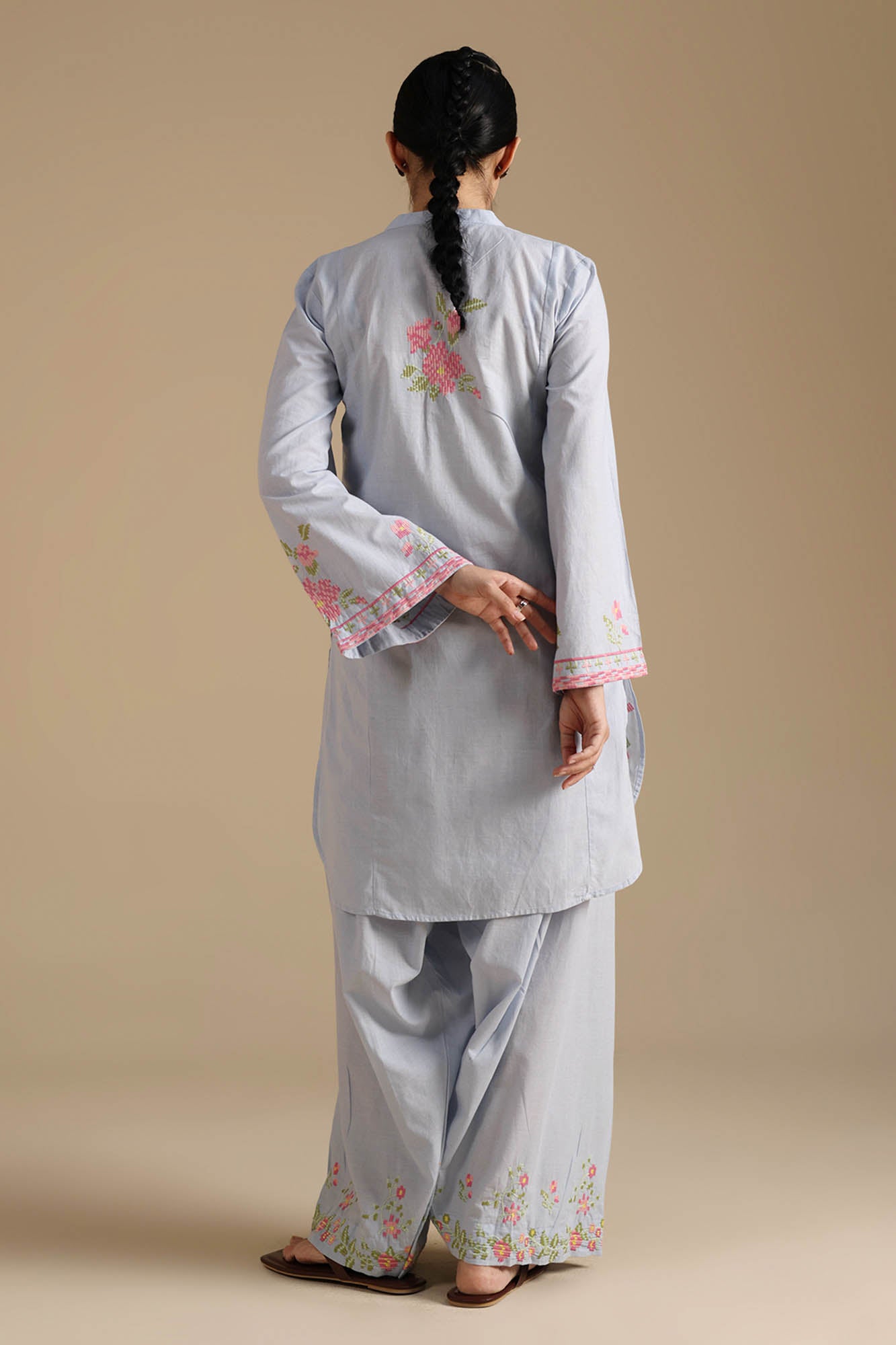 Embroidered Even Duo-Set