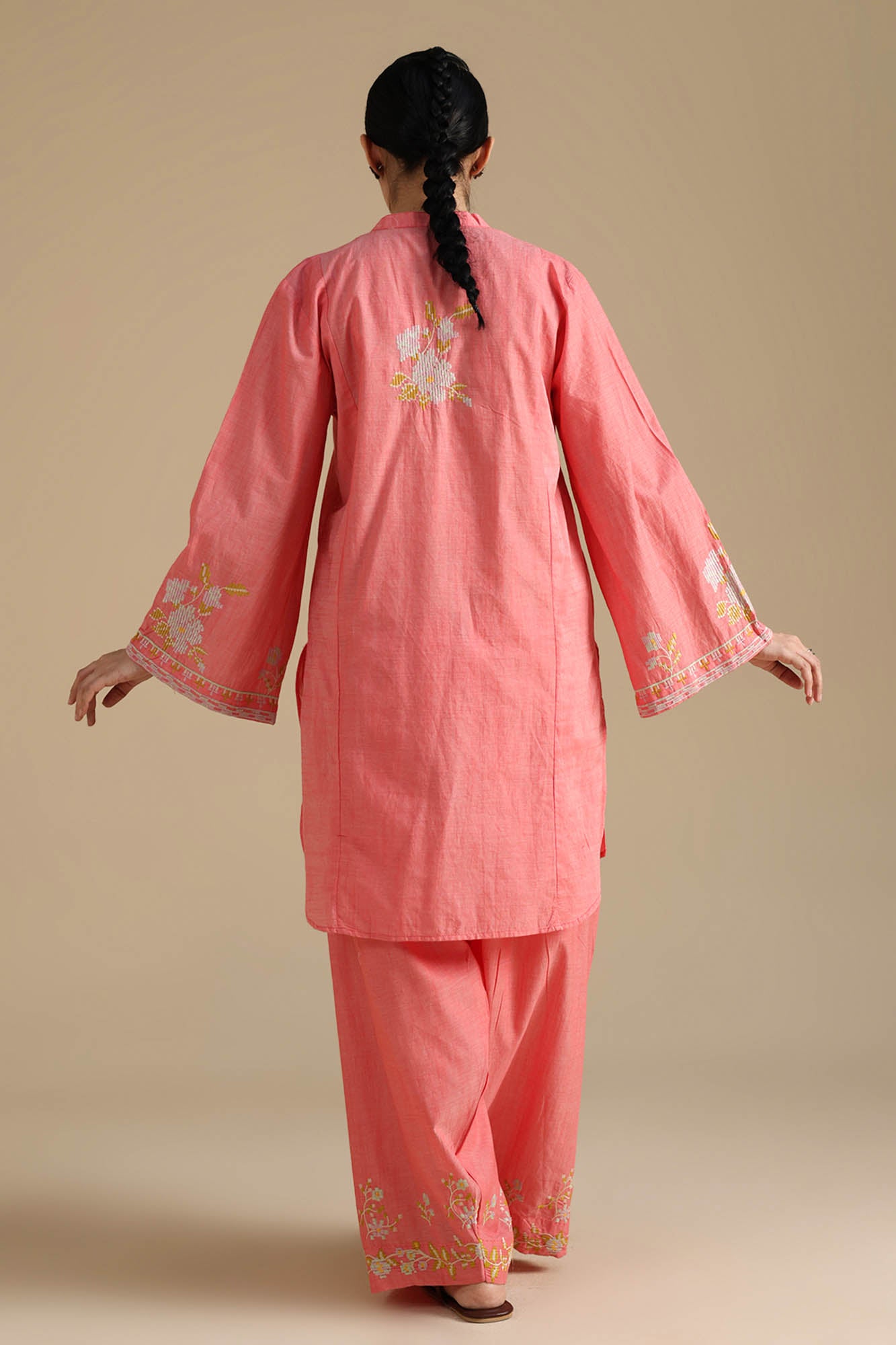 Embroidered Even Duo-Set