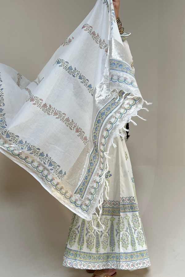 Gulnar Block-Printed Ensemble